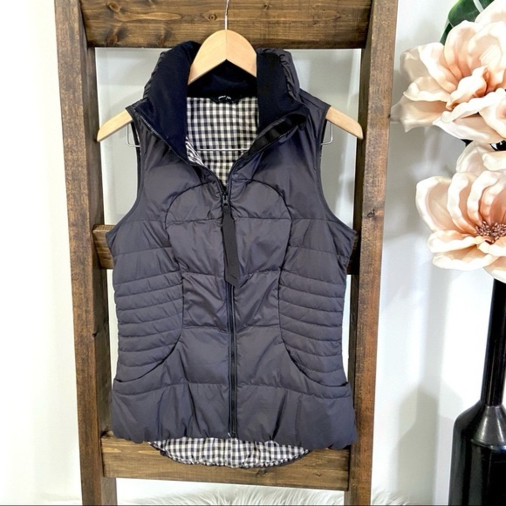 Lululemon Fluffin Awesome down filled vest sz 6 - Picture 3 of 5